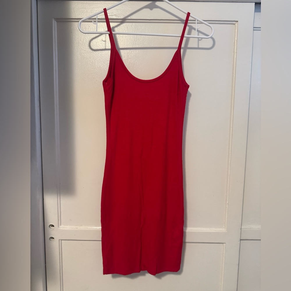 Better Be Vibrant Red Mini Dress